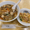 七福　五目麺+半チャーハン